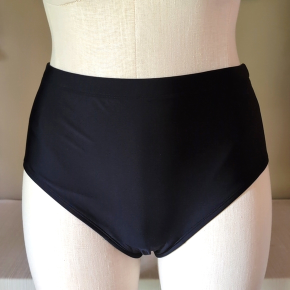 Swimsuits For All Other - Sz 16 Black High Waist Swim Bottoms by Swimsuits for All